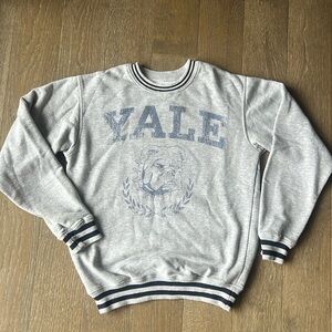 Yale crewneck sweater